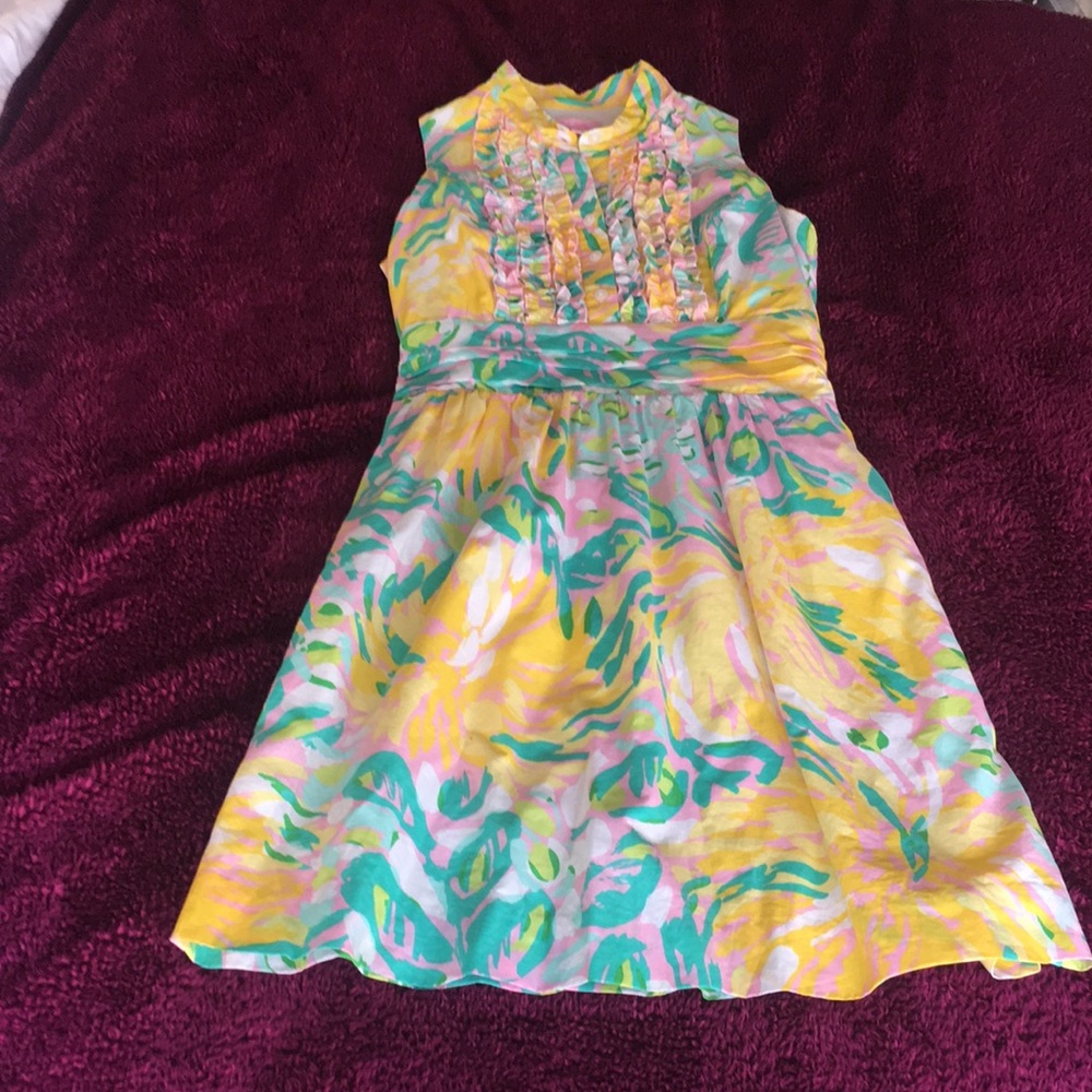 Lily Pulitzer Floral Pastel Dress